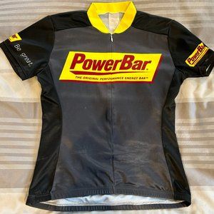 Classic Vintage Powerbar road bike bicycle jersey women's size medium